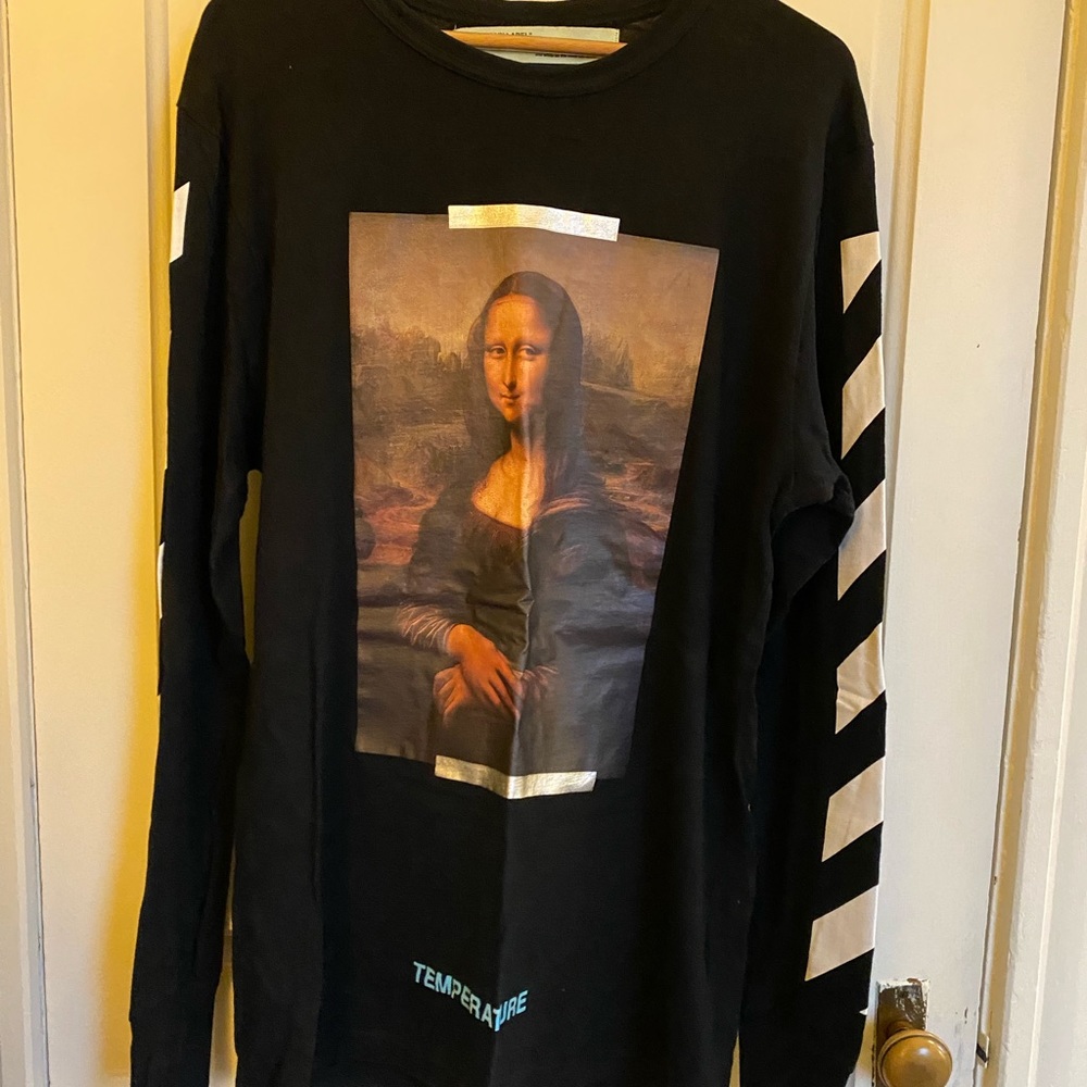 Off White Mona Lisa Longsleeve Tee